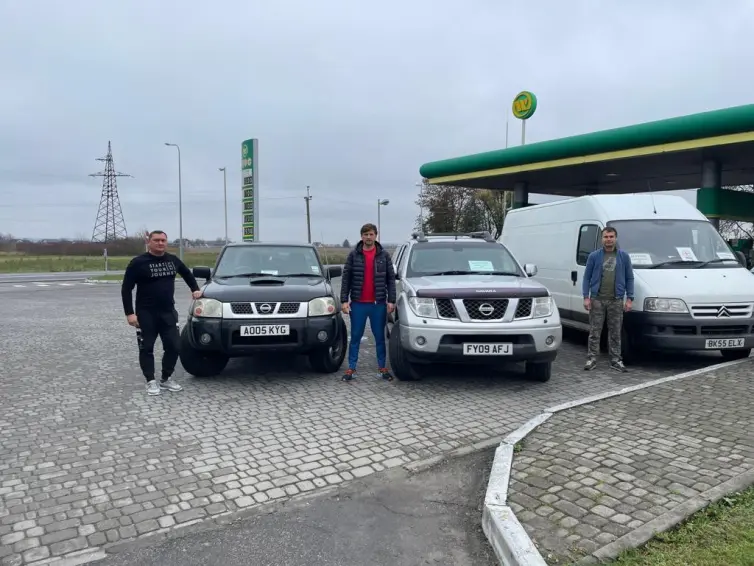 Vehicles for Ukraine.